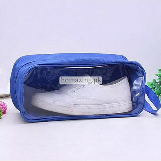 Shoe Bags Pack Of 2 Travel Storage Organizer Blue
