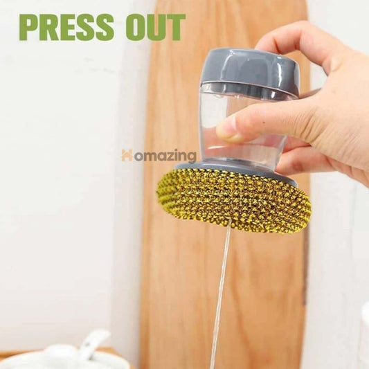 Soap Dispensing Palm Brush