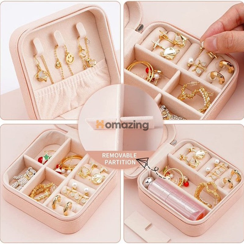 Premium Mini Jewelry Organizer Box – Homazing - Main Image