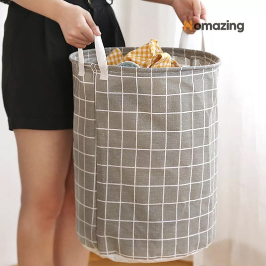 Folding Fabric Laundry Basket