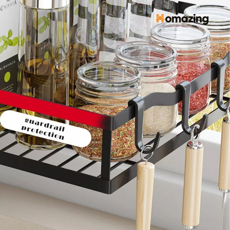 Kitchen Seasoning Storage Rack Foldable