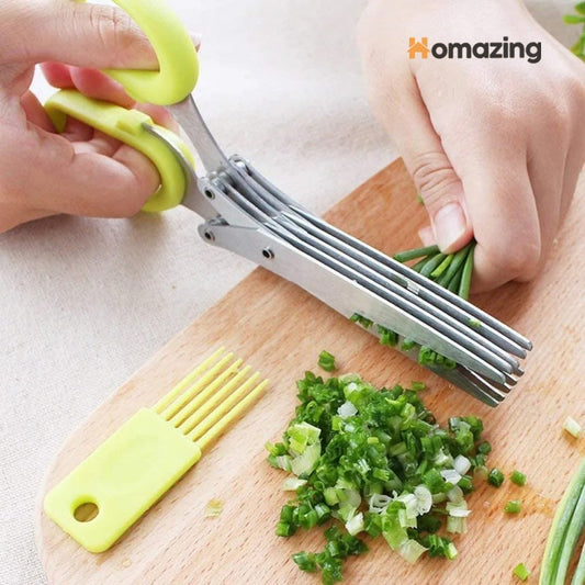 Food Scissor Stainless Steel With Cleaning Comb
