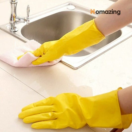 Reusable Rubber Gloves Waterproof