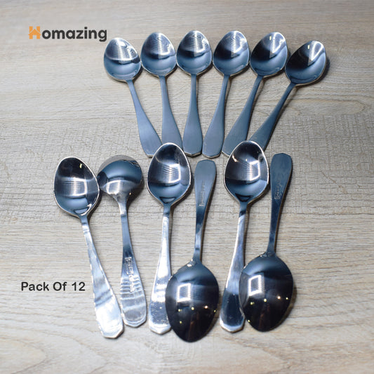 6 Pcs Rice Spoons Stainless Steel