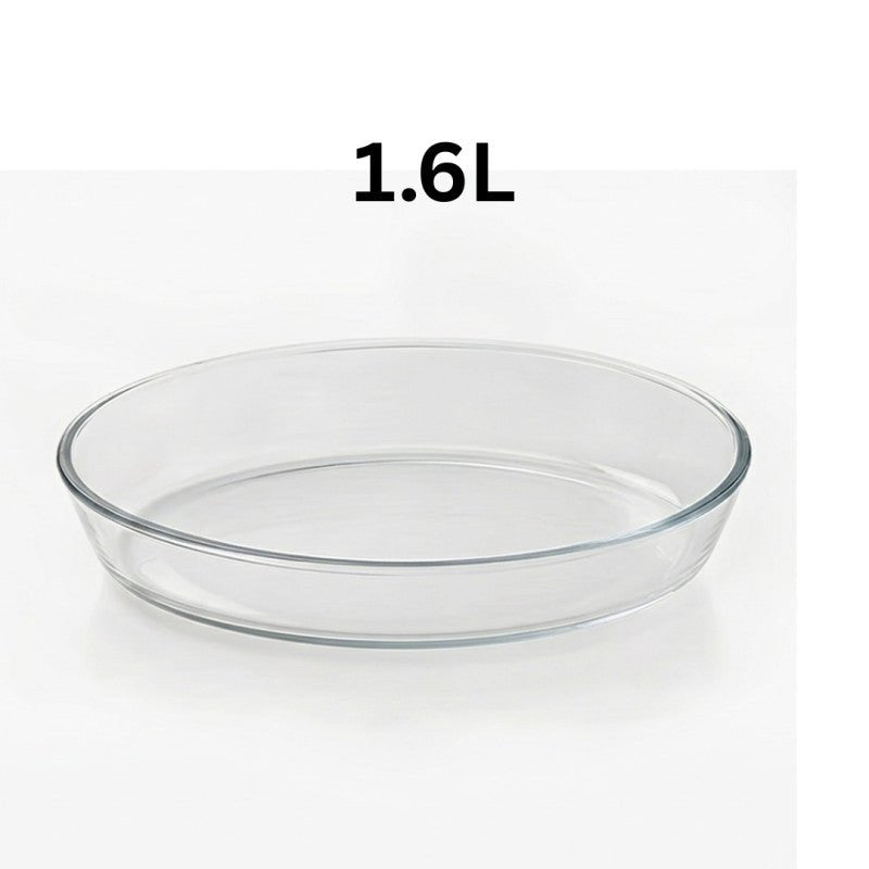 1.6L Toughened Glass Baking Dish Heat Resistant 450°C - Homazing