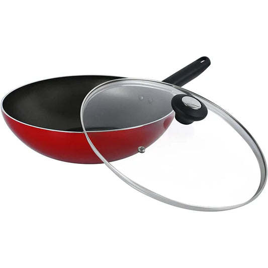 Prestige Classique 30cm Non-Stick Wok Pan for Stir-Fry & Deep Cooking.