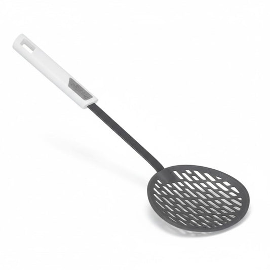 Prestige Non-Stick Skimmer — Stainless Steel Slotted Skimmer for Oil & Broth Removal