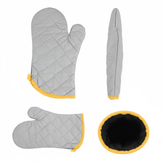 Prestige Oven Gloves PR496 – Heat-Resistant, Flexible, 5-Finger Design
