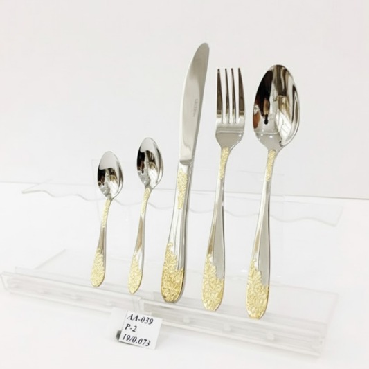 AA039 92-Piece Spoon Set — Premium Stainless Steel Flatware Collection