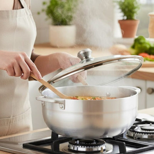 Elegant Caldero Heavy Duty Cooking Pot for Stewing and Simmering