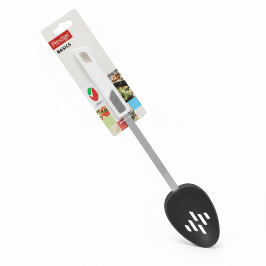 Prestige Basic Strainer Spoon — Stainless Steel Slotted Serving & Skimming Spoon