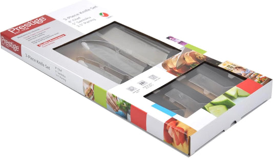 Prestige 3-Piece Knife Set — Stainless Steel Kitchen Knives for Everyday Use