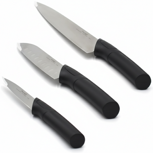 Prestige 3-Piece Knife Set — Stainless Steel Kitchen Knives for Everyday Use
