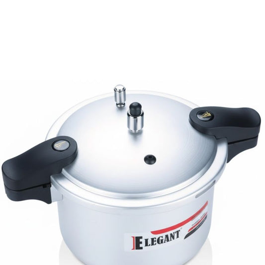 Elegant Bollitto DH Cooker with Steamer 7 Litre Heavy Duty Pressure Cooker for Steaming Fast Cooking