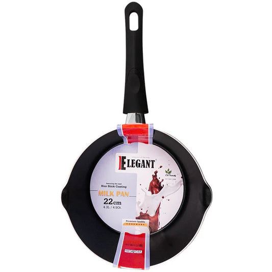 Elegant Milk Pan 20cm Non Stick Cooking Pot for Heating Milk