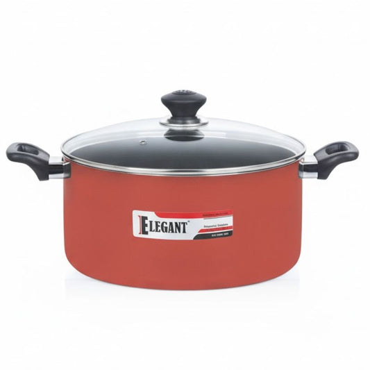 Elegant Servo Non Stick Casserole Pot With Lid