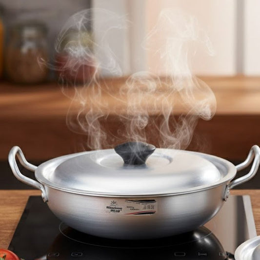 Kitchen King Super Wok Durable Aluminium