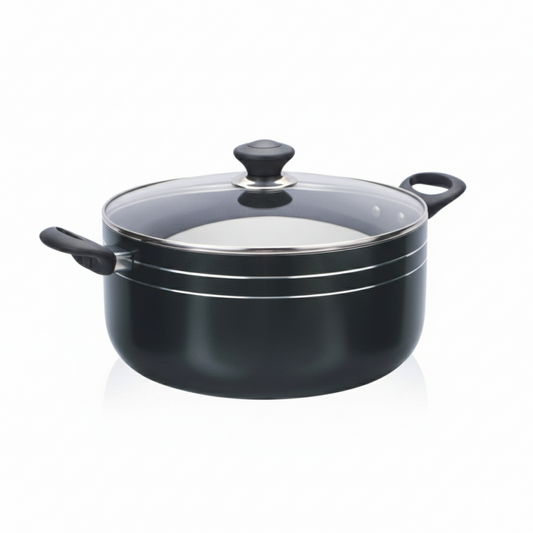 Kitchen King Delica Wok 26cm with Glass Lid Induction Ready