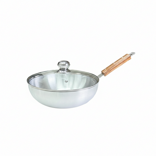 Kitchen King Delvo Wok (Glass Lid) 30cm