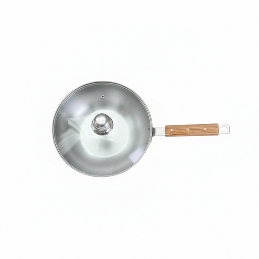 Kitchen King Delvo Wok (Glass Lid) 30cm