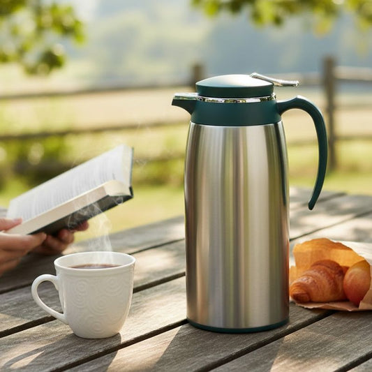 Alpenberg Stainless Steel Thermos 1.6 L Green