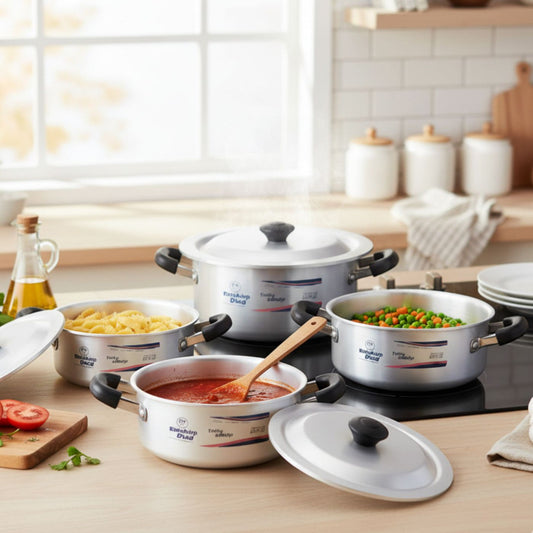 Kitchen King Indiana 4 Piece Cookware Set