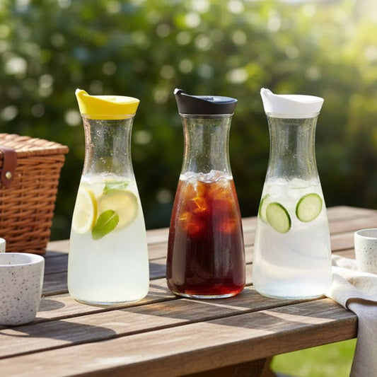 Juice Bottle With Lid Acrylic 1Litre