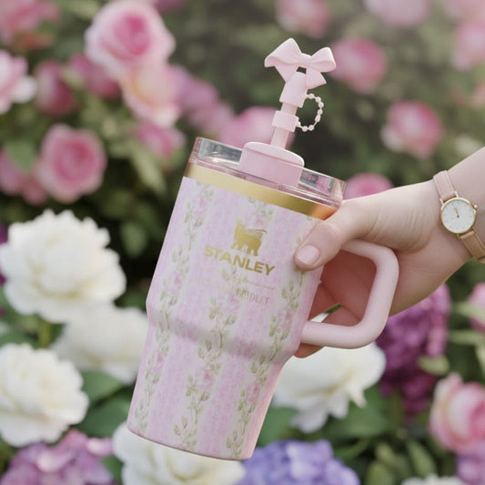 Stanley 14 OZ Tumbler Love Shack Fancy Quencher Blooming Heirloom