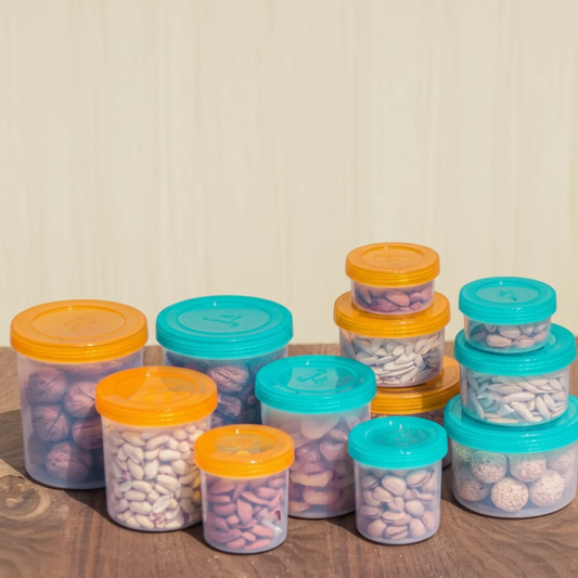 Smart 12 Air tight Canisters for Storage & Serving