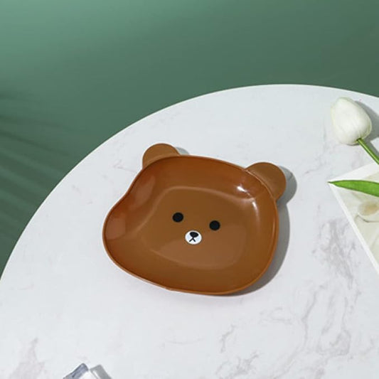 8 pcs Bear Plates Set For Kids Serving