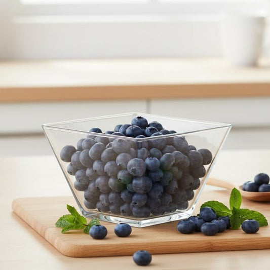 Limon 2Liters Square Glass Bowl