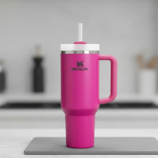 Stanley 40 OZ H2.0 FlowState Dark PinkTumbler