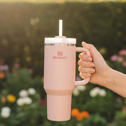 Stanley 40 OZ H2.0 FlowState Pink Tumbler