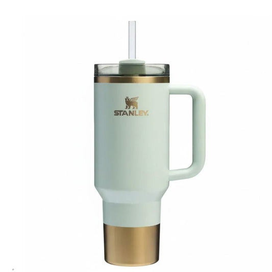 Stanley 40 OZ H2.0 FlowState Gilded Celadon Tumbler