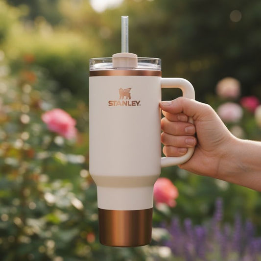 Stanley 40 OZ  H2.0 FlowState Gilded SugarTumbler