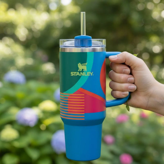 Stanley 30 OZ Hyper Quencher Blue Tumbler