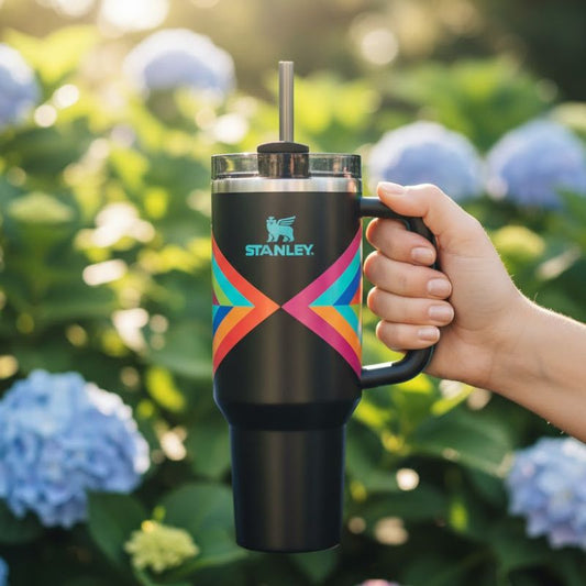 Stanley 30 OZ Hyper Quencher Black Tumbler