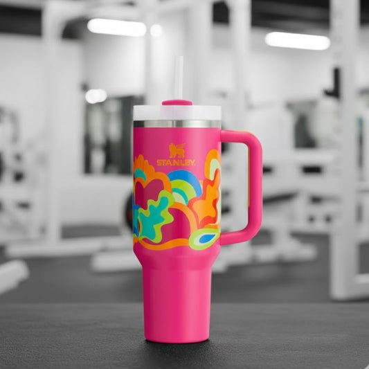 Stanley 40 OZ Hyper Quencher Pink Tumbler
