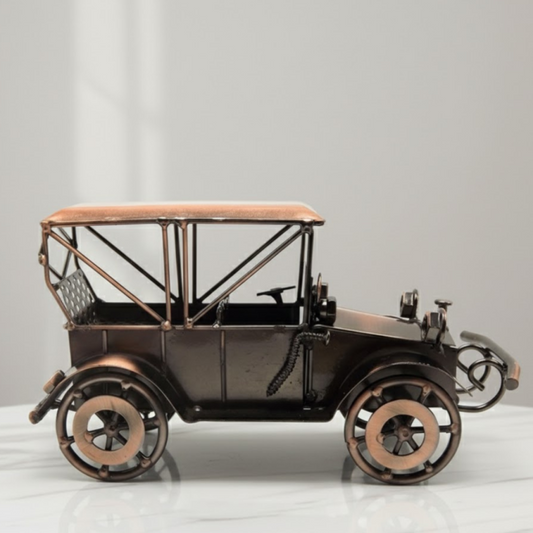 Vintage Jeep Decorative Piece Metal