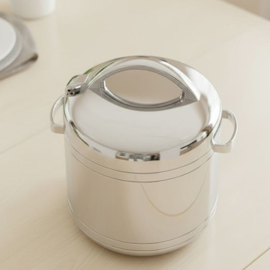 Silver 34CM Stainless Steel Hotpot