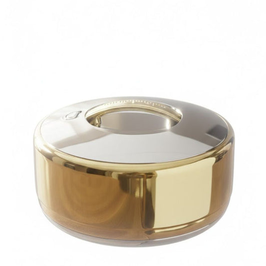 Oval 38CM Gold & Silver Stainless Steel Hotpot
