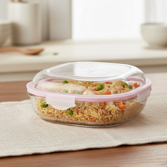 Limon 1.250Liter Airtight Glass Container With Lid