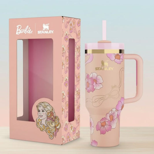 Stanley 40 OZ Barbie 80s Peaches & Cream Tumbler