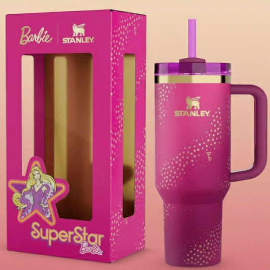 Stanley 40 OZ Barbie 70s Superstar Tumbler