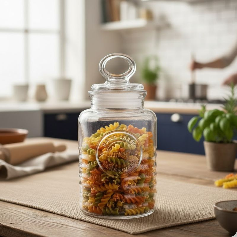 Limon 550ML Airtight Glass Jar With Lid – Homazing