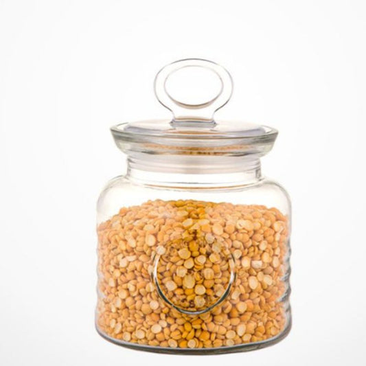 Limon 1Litre Airtight Glass Jar With Lid