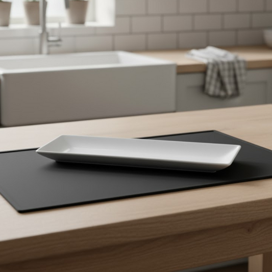 Brilliant 11.75inch Rectangular Ceramic Plate