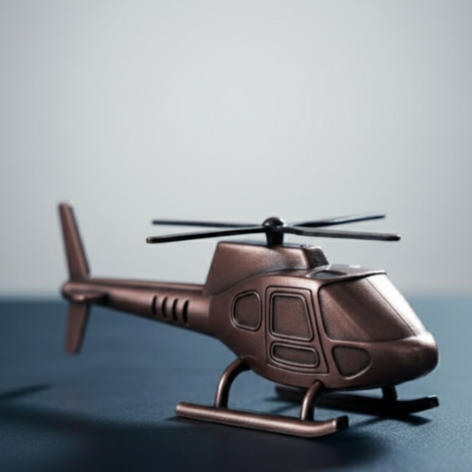 Helicopter Decorative Piece Metal