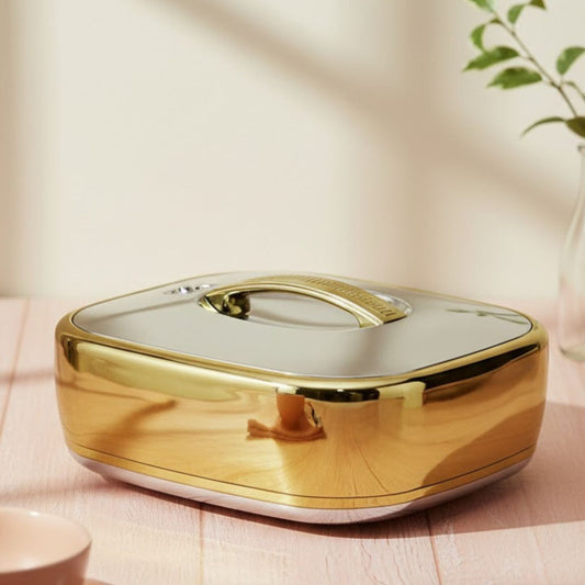 Rectangular 40CM Gold Silver Hot Pot