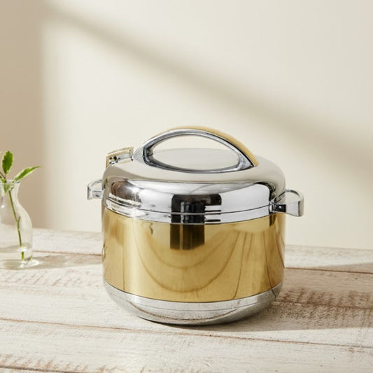 Gold Silver 34CM Hot Pot